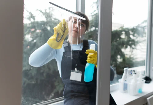 Nettoyage de vitres intérieures et extérieures à Saint-Caradec